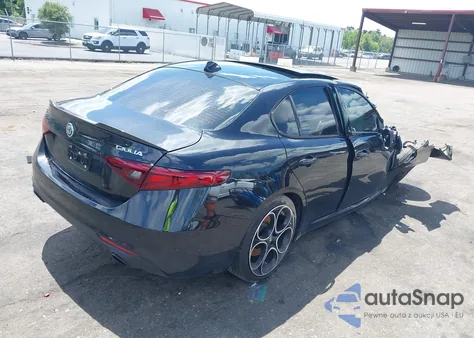 2022 Alfa Romeo Giulia Ti Awd from USA, damaged, VIN ZARFANBN0N7662808